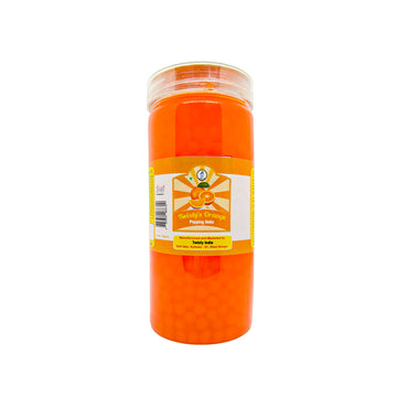 Orange Popping Boba for Bubble Tea