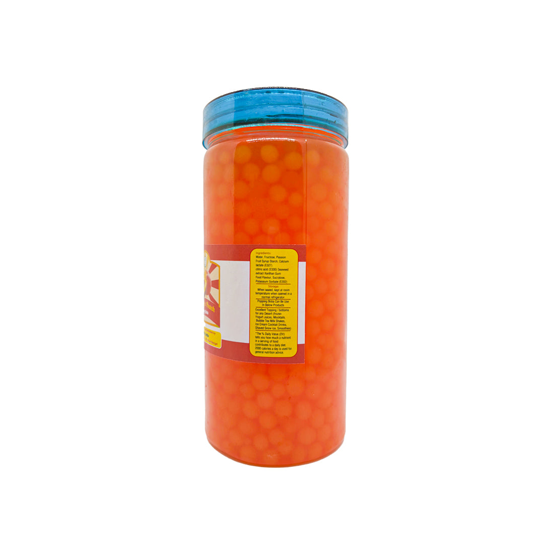 Peach Popping Boba for Bubble Tea