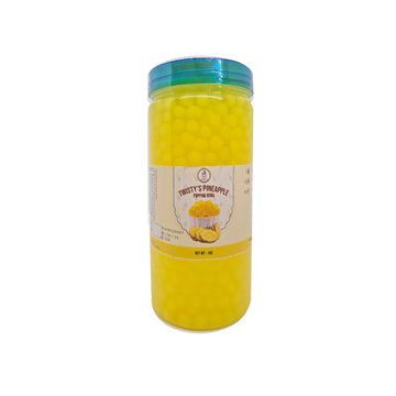 Pineapple Popping Boba for Bubble Tea, Mocktails, Ice Tea's