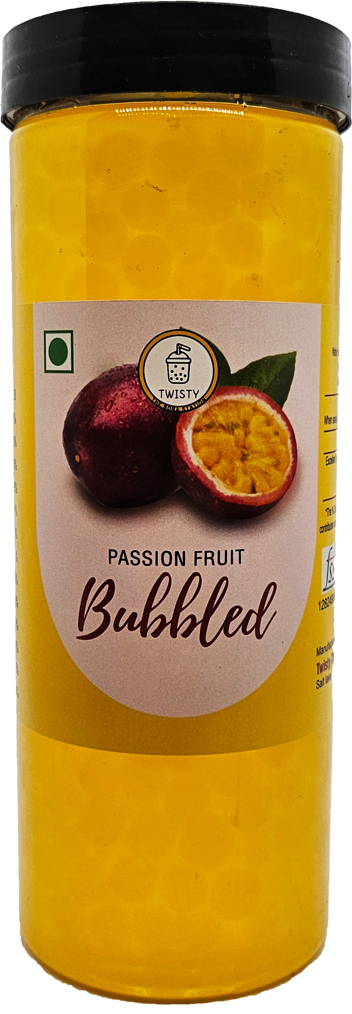 Passion Fruit Popping Boba for Bubble Tea