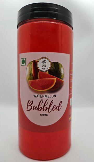 Watermelon Popping Boba for Bubble Tea