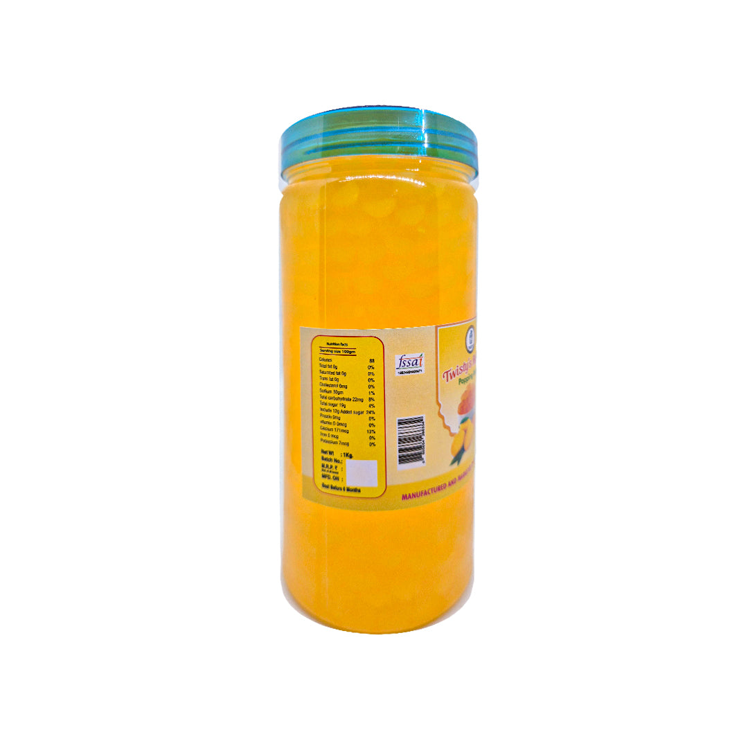 Mango Popping Boba for Bubble Tea