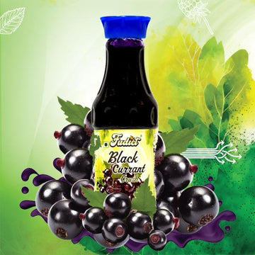 Fudict Foods Black Currant Syrup (750ml) for Milkshakes, Iced Tea's