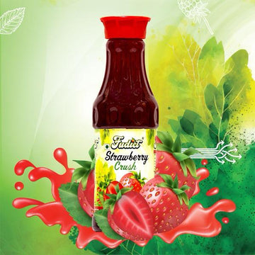 Fudict Foods Strawberry Syrup (750ml) for Milkshakes, Iced Tea's